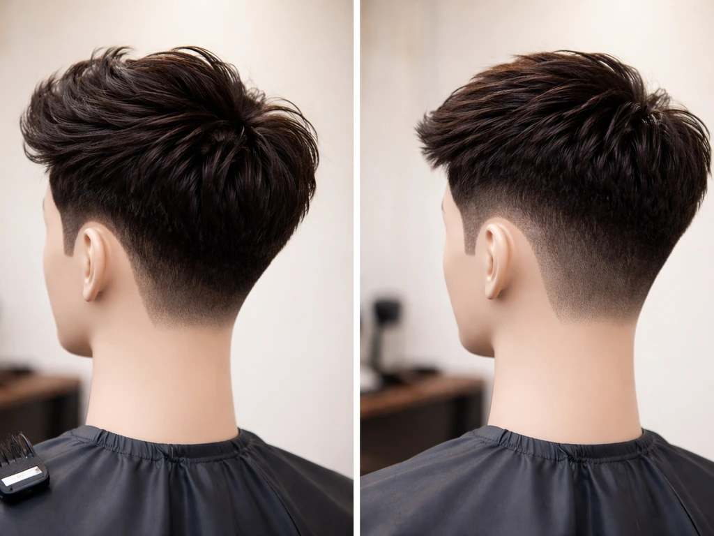 how to grow two block haircut