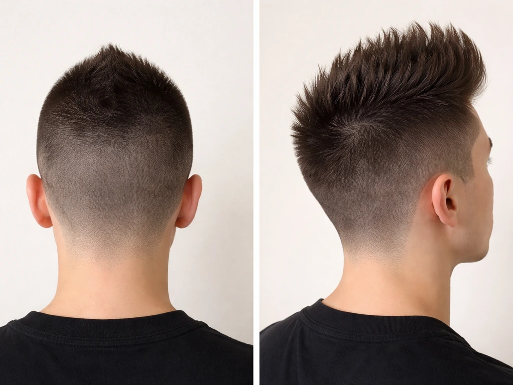 How to Grow a Faux Hawk From Short Hair: Timeline and Plan