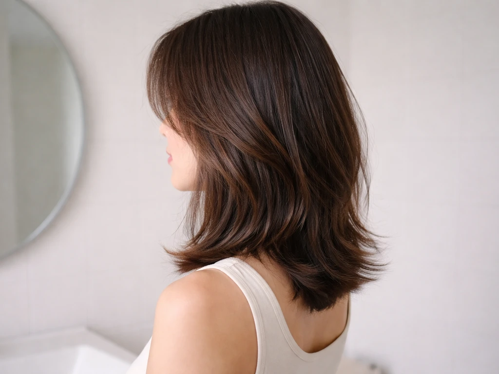 how to grow out a layered bob