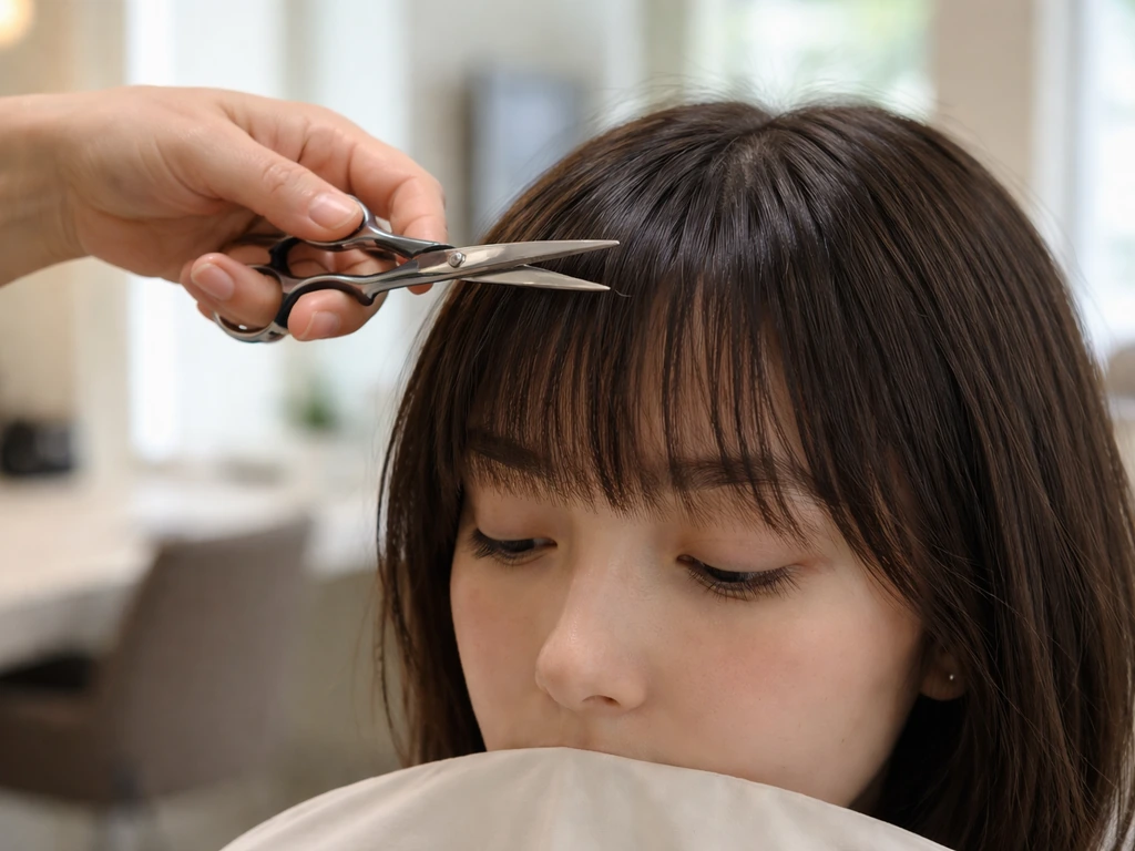 how to grow bangs